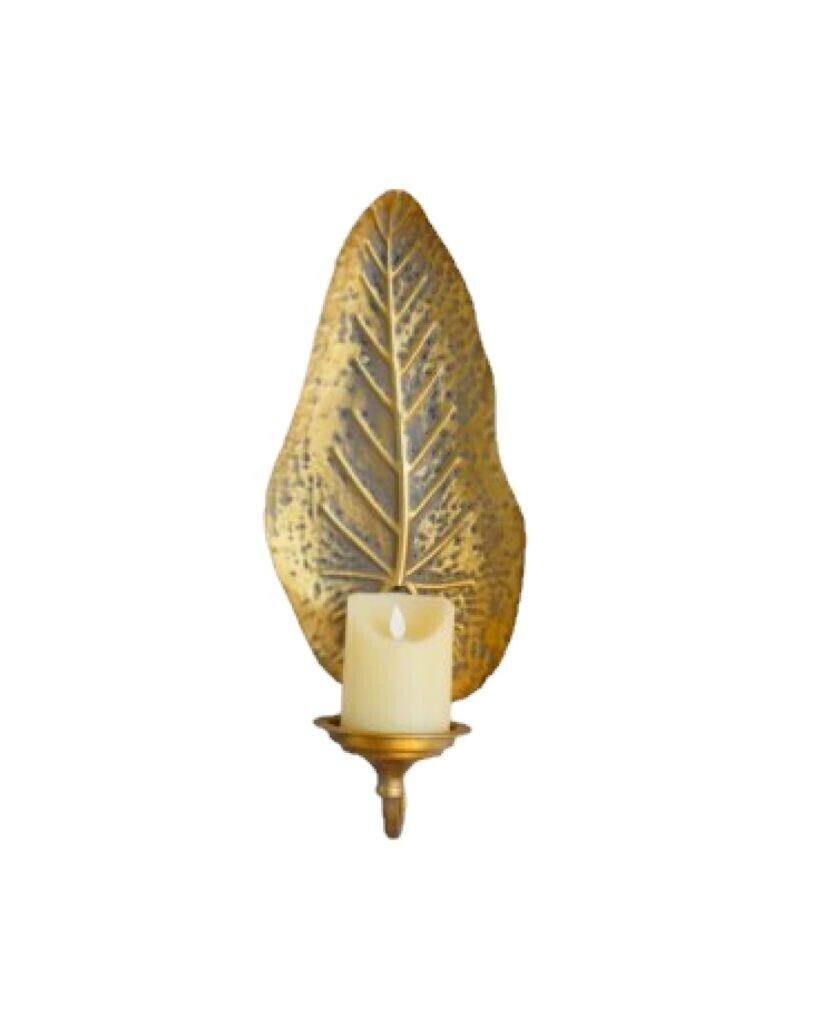 Applique per candela golden leaf - 31.3570 Applique per candela golden leaf - 31.3570